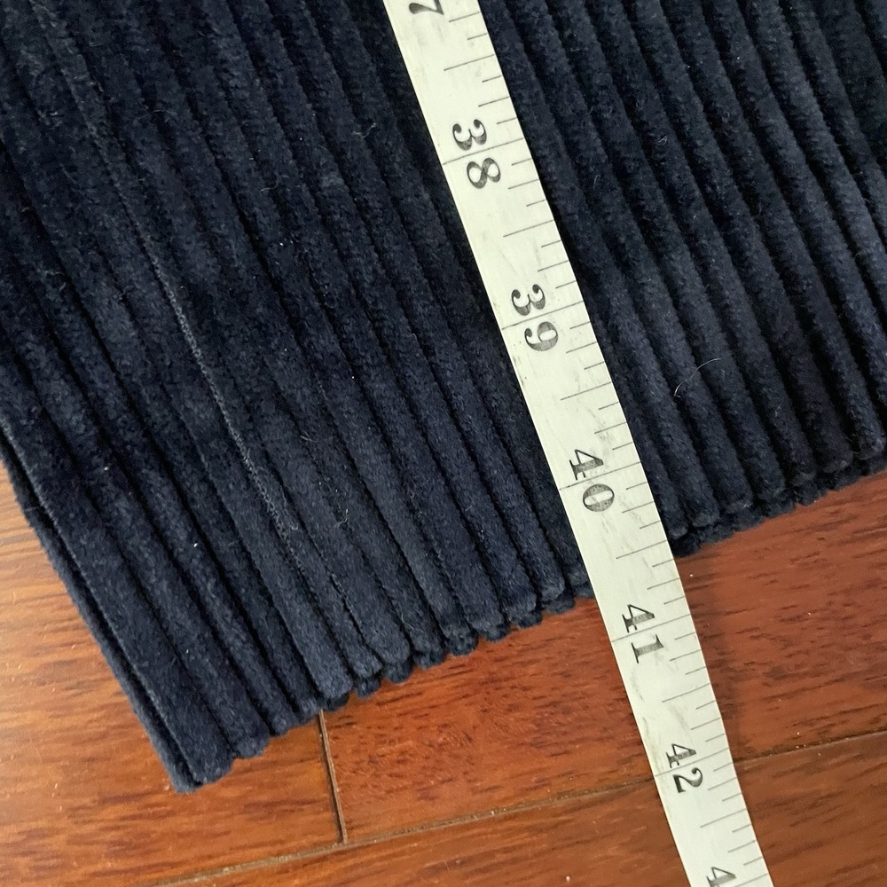 Vintage Henri-Luc Chapuis Corduroy Pant Double Zip Front Blue See msrmts HTF B21 - Picture 8 of 10